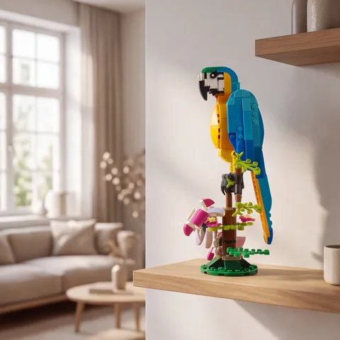 Imagem pronta 2 — Arara de LEGO