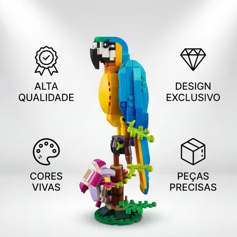 Imagem pronta 6 — Arara de LEGO