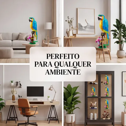 Imagem pronta 7 — Arara de LEGO