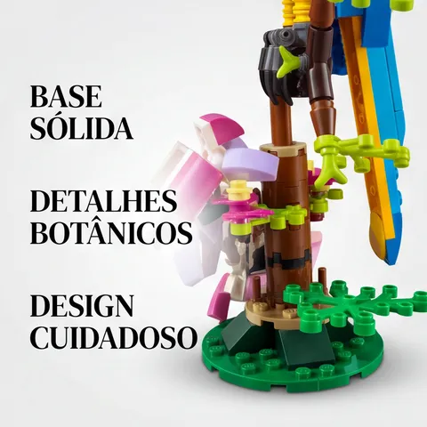 Imagem pronta 8 — Arara de LEGO